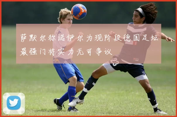 萨默尔称诺伊尔为现阶段德国足坛最强门将实力无可争议